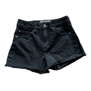 Garage black jean shorts, High waisted, Size XS